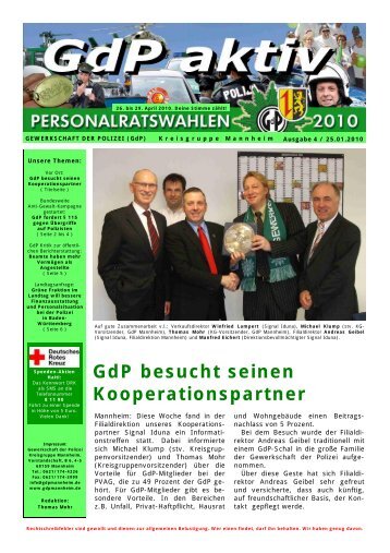 Publisher GdP aktiv 2010-01-25 - GdP Mannheim