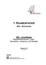 1. RAHMENPAPIER - GDI-Südhessen