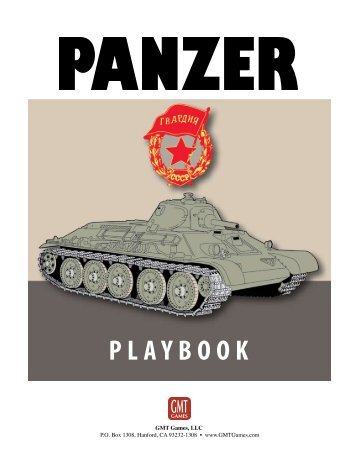 PANZER Playbook - GMT Games