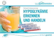 HYPOGLYKÄMIE ERKENNEN UND HANDELN - Bayer Diabetes Care