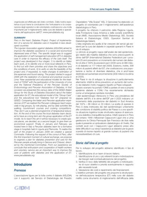 articolo completo in pdf - Giornale Italiano di Diabetologia e ...