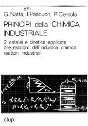 Principi della Chimica Industriale. Vol. 2: Catalisi e ... - Giulio Natta