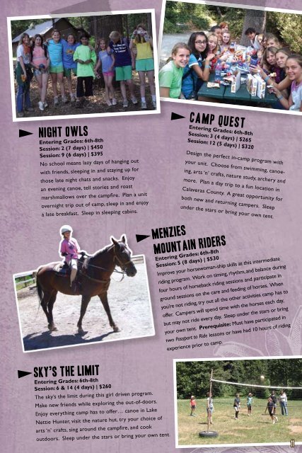 to download the 2010 Resident Camp Guide. - Girl Scouts Heart Of ...