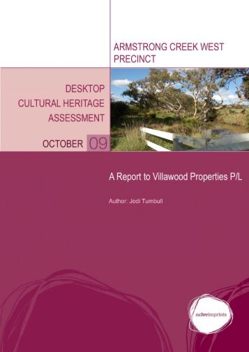 ACW Cultural Heritage Report (PDF - 5.9 MB) - City of Greater ...