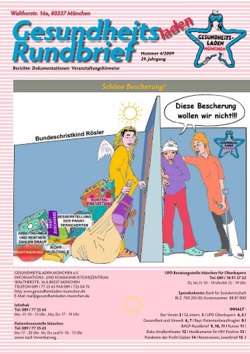 Rundbrief - Gesundheitsladen München e.V.