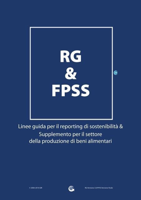 Linee guida per il reporting di sostenibilità & Supplemento per il ...