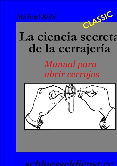 La ciencia secreta de la cerrajería