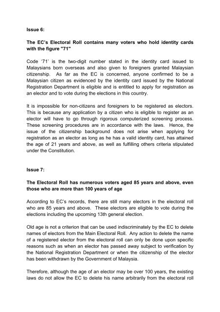 2012 - THE ELECTORAL ROLL ISSUES AND CLARIFICATIONS.pdf