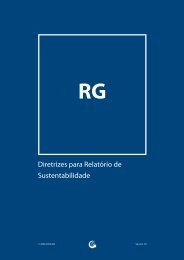Diretrizes para Relatório de Sustentabilidade
