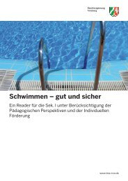 Schwimmen beim TSV Glinde und FC Vorwärts Ohe