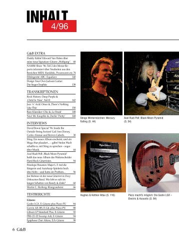Inhalt als PDF downloaden - Gitarre & Bass
