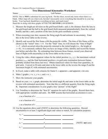 Printables Kinematics Worksheet kinematics equations worksheet syndeomedia mysticfudge