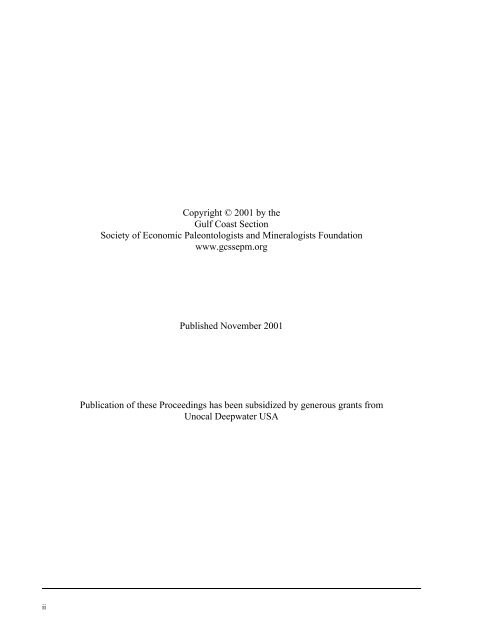 Petroleum Systems of Deep-Water Basins - Gulf Coast Section SEPM