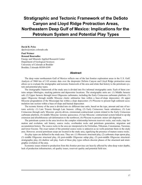 Petroleum Systems of Deep-Water Basins - Gulf Coast Section SEPM