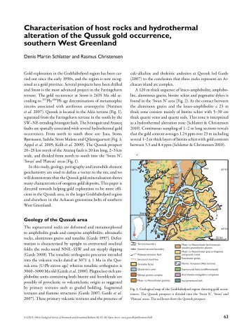 Geological Survey of Denmark and Greenland Bulletin 20 ... - Geus