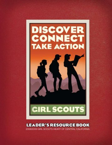 leader's resource book - Girl Scouts Heart Of Central California
