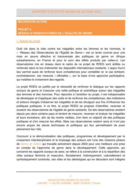 Document - Genre en action