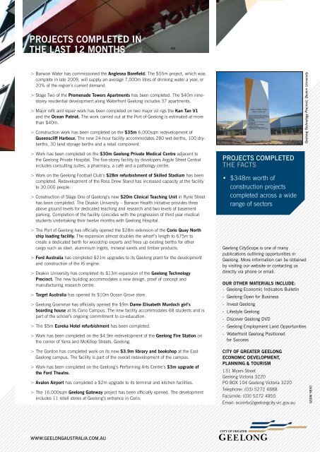 Cityscope July 2010 (PDF - 1.2MB) - City of Greater Geelong