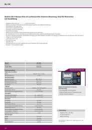 M2 CNC Stabile CNC-Fräsmaschine mit professioneller Siemens ...