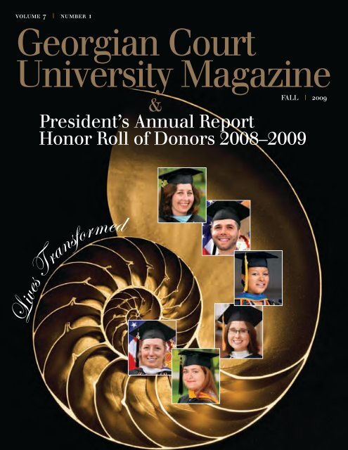 contributors report and honor roll fiscal year 2008 - University of