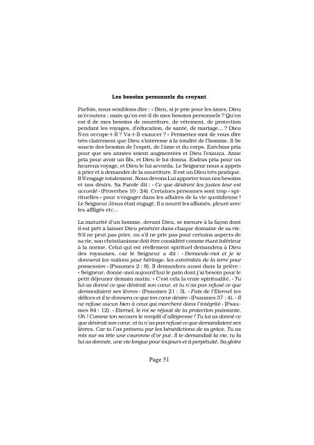 le chemin de la priere victorieuse - Mission Chrétienne Globale