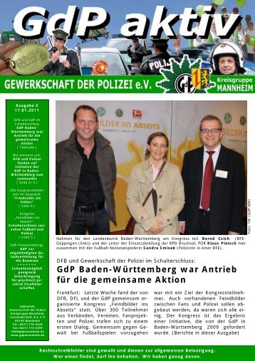 GdP aktiv 2011-01-17 - GdP Mannheim