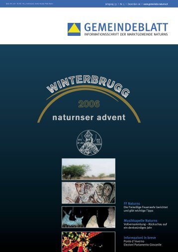Gemeindeblatt | Dezember 2006 (.pdf | 2,36 MB) (0