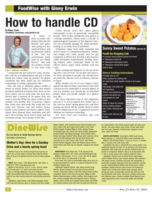 How to handle CD - Ginny Erwin