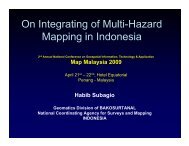 On Integrating of Multi-Hazard Mapping in Indonesia