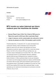 MTU montre au salon Intermat ses futurs moteurs pour les machines ...