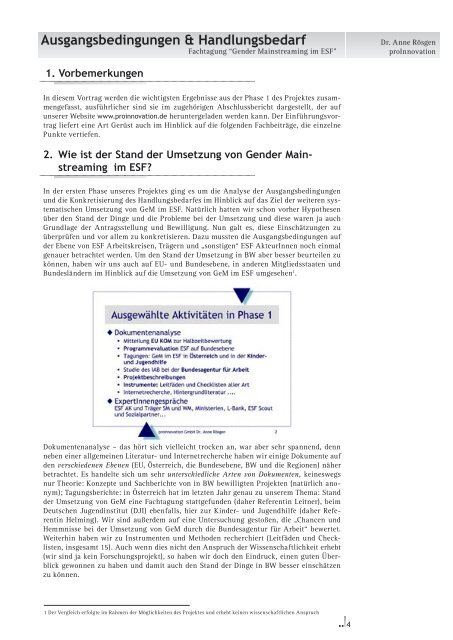 Ausgangsbedingungen und Handlungsbedarf - Gem-esf-bw.de