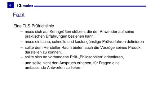 Vorschlag für eine kennwertorientierte TLS-Prüfung - Geomatik ...