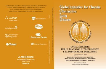 GUIDA TASCABILE PER LA DIAGNOSI, IL TRATTAMENTO ... - GOLD