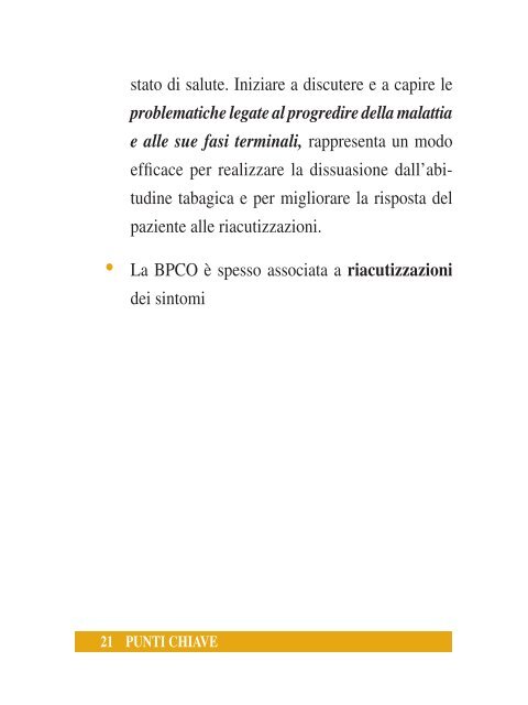 GUIDA TASCABILE PER LA DIAGNOSI, IL TRATTAMENTO ... - GOLD