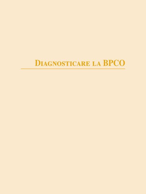 GUIDA TASCABILE PER LA DIAGNOSI, IL TRATTAMENTO ... - GOLD