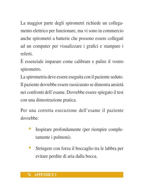 GUIDA TASCABILE PER LA DIAGNOSI, IL TRATTAMENTO ... - GOLD