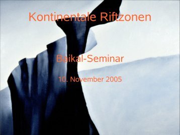 Kontinentale Riftzonen