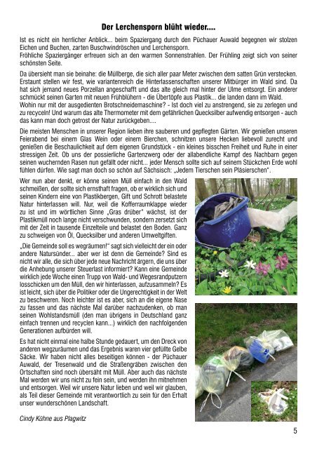 Amtsblatt Nr. 222 Mai 2013 - Gemeinde Machern