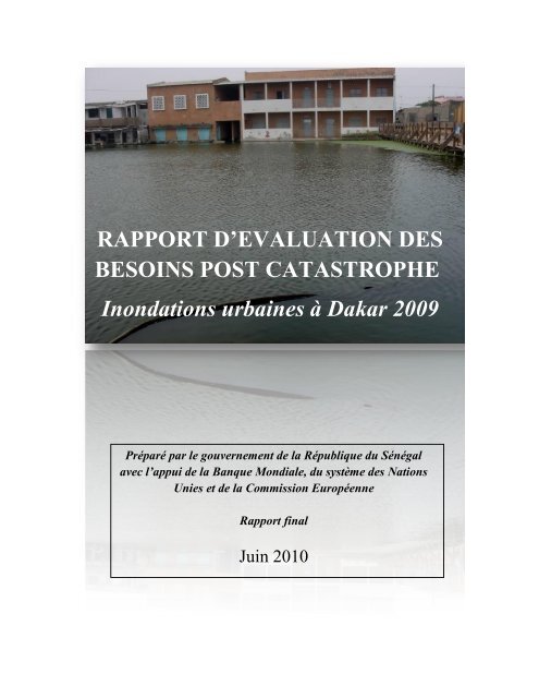 RAPPORT D'EVALUATION DES BESOINS POST ... - ReliefWeb