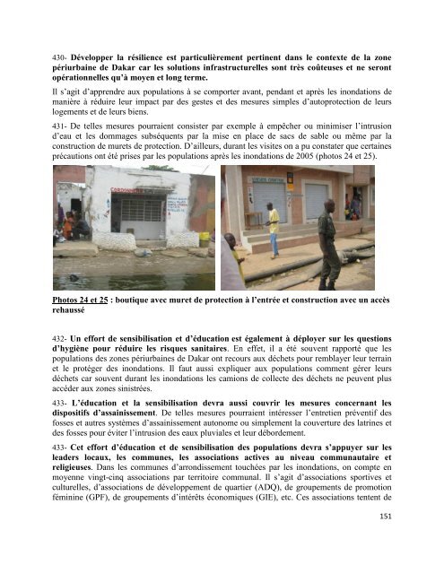 RAPPORT D'EVALUATION DES BESOINS POST ... - ReliefWeb