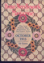 Home Needlework Magazine October 1915
