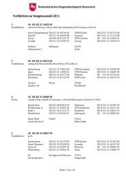 Vorführliste zur Hengstauswahl 2011 - Niedersächsisches ...