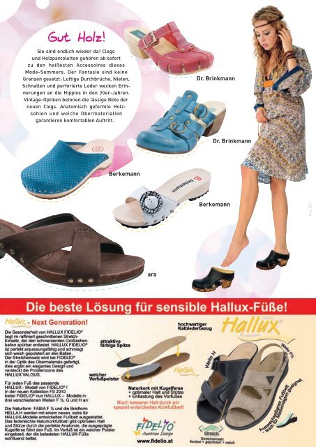 Zeitschrift lesen... - Gesunde Schuhe