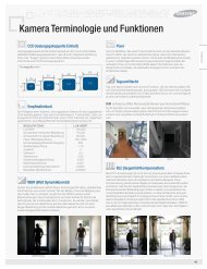 Kamera Terminologie und Funktionen - GEMTECH