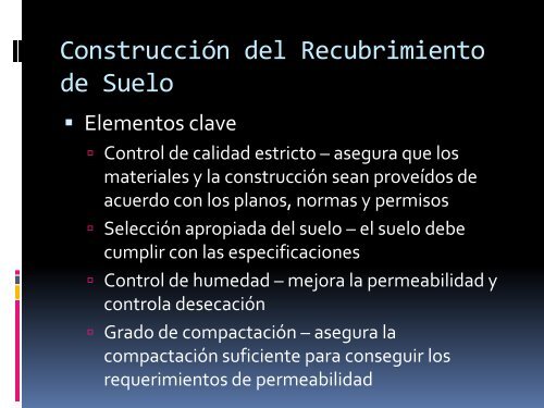 Protocolo de construcción y operación de Rellenos Sanitarios