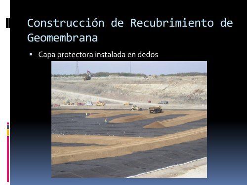 Protocolo de construcción y operación de Rellenos Sanitarios