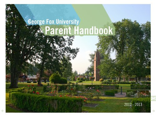 Parent Handbook PDF - George Fox University