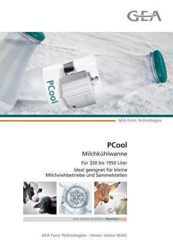 Milchkühlwanne - GEA Farm Technologies