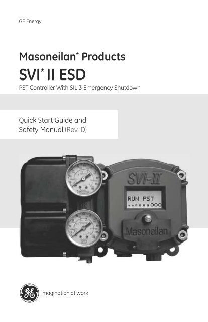 Masoneilan Products SVI II ESD - GE Energy