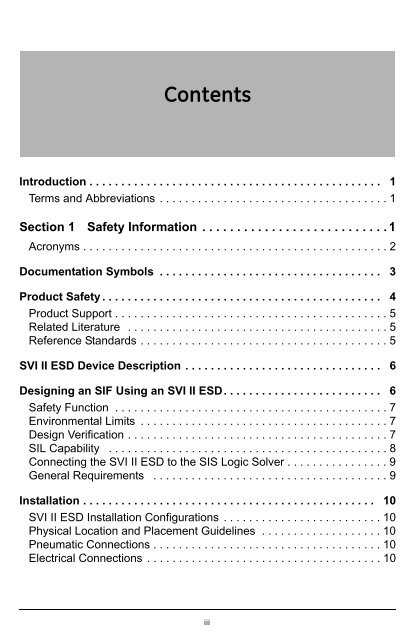 Masoneilan Products SVI II ESD - GE Energy